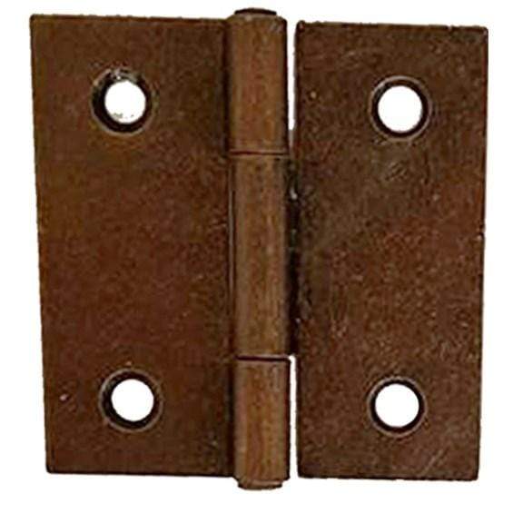 Equal leaf butt hinge, 2 inches with 1/4 inch knuckle, available in multiple finishes, sold individually for doors.