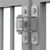 Heavy Duty Face Mount Badass Gate Hinge - Bolt On - Steel - Opens To 180° - Zinc Plating Up To 1,100 Lb - Sold Individually