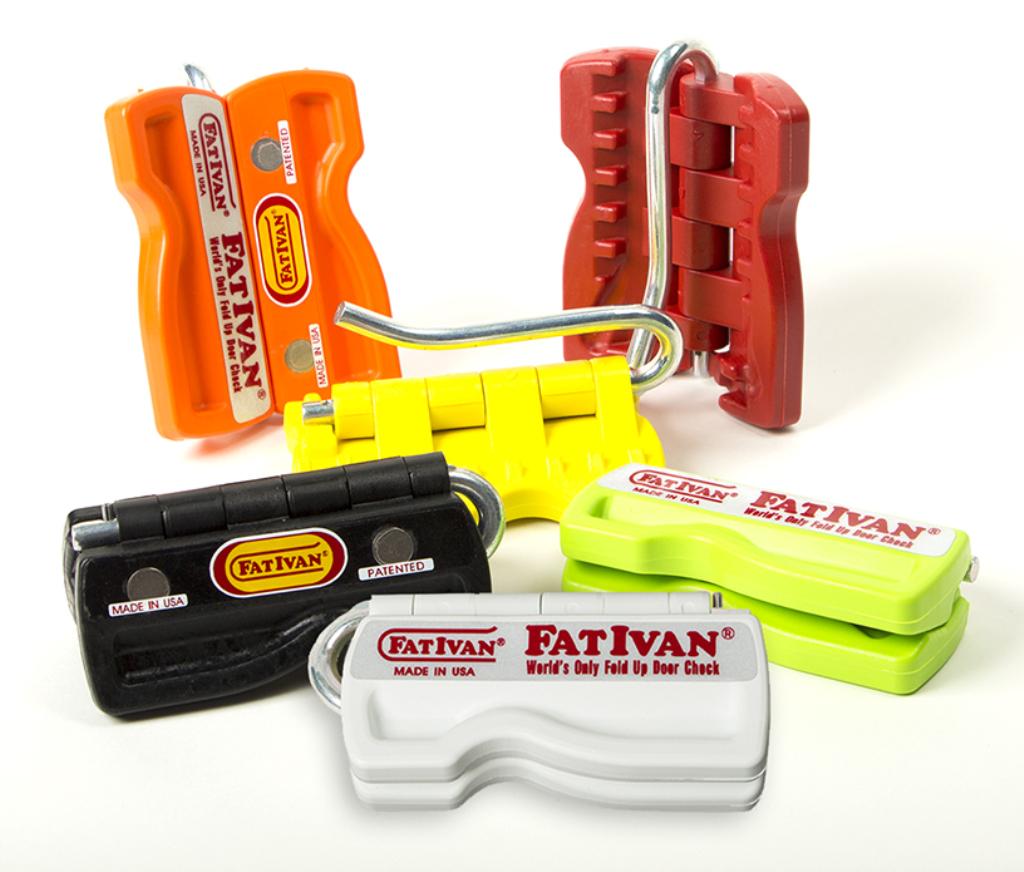 Door Stopper - Door Chock - Fat Ivan For Hinge Outlet - Multiple Finishes Available - Bulk Discounts Available - Promo