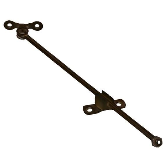 Free sliding lid support stays in 8 and 10 inches, available in multiple finishes, sold individually for cabinets.