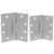 Full Mortise Standard Weight Three Knuckle Concealed Ball Bearing Hinges - Multiple Sizes and Finishes Available - 3 Packs