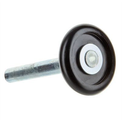 2-inch nylon garage door roller with a metal shaft, available in multiple sizes and sold individually for easy replacement.