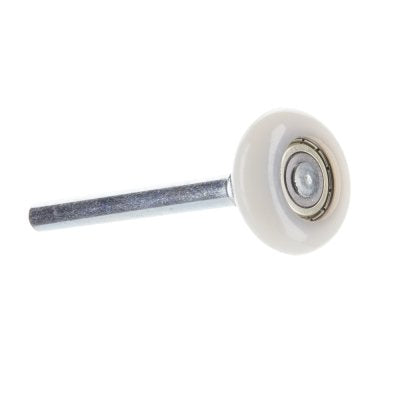 2-inch nylon garage door roller with precision bearing, available in multiple sizes, sold individually for easy replacement.