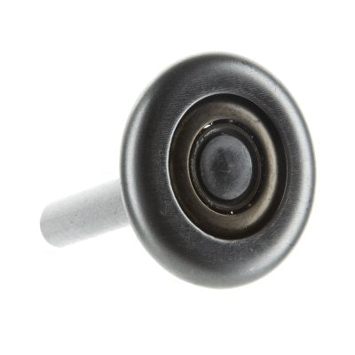 Durable 2-inch steel garage door roller with a smooth bearing, available in multiple sizes and sold individually.