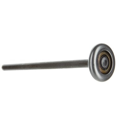Durable 2-inch steel garage door roller with a smooth bearing, available in multiple sizes and sold individually.