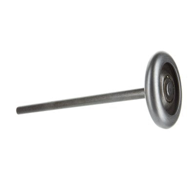 3-inch steel garage door roller, available in multiple sizes, sold individually for smooth door operation.