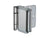 Glass Door Hinge - For Cabinets - Half Overlay Glass Door Hinge - Sold Individually