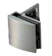 Glass Door Hinge - For Cabinets - Overlay Glass Door Hinge (With Catch) - Multiple Finishes Available - Sold Individually
