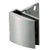 Glass Door Hinge - For Cabinets - Overlay Glass Door Hinge (Without Catch) - Multiple Finishes Available - Sold Individually