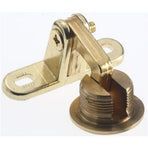 Glass Door Hinges - 105°-115° Opening Inset - High Quality Solid Brass - Multiple Finishes Available - Sold Individually