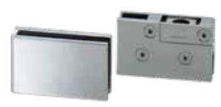 Glass Door Hinges - For Cabinets - Inset Glass Hinge - Multiple Finishes Available - Sold Individually