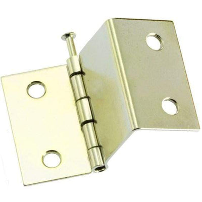 Multi-Purpose Reversing Offset Door Hinge - Loose Pin Or Tight Pin Attaching Method - Multiple Finishes Available - 2 Pack