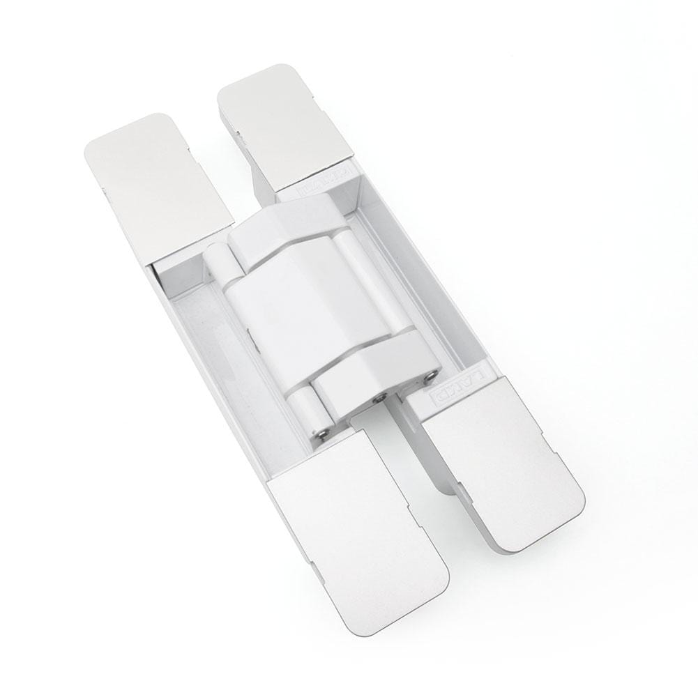 Heavy-duty concealed door hinge by Sugatsune, available in multiple finishes, sold individually for seamless installation.