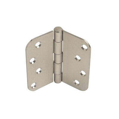 Stainless Steel Hinges Residential Hinges - 4" X 4" Plain Bearing With 5/8" Radius Corners - Sold In Pairs