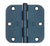 Hager Door Hinges - 3.5" Inch With 5/8" Radius - Multiple Finishes - Sold Individually