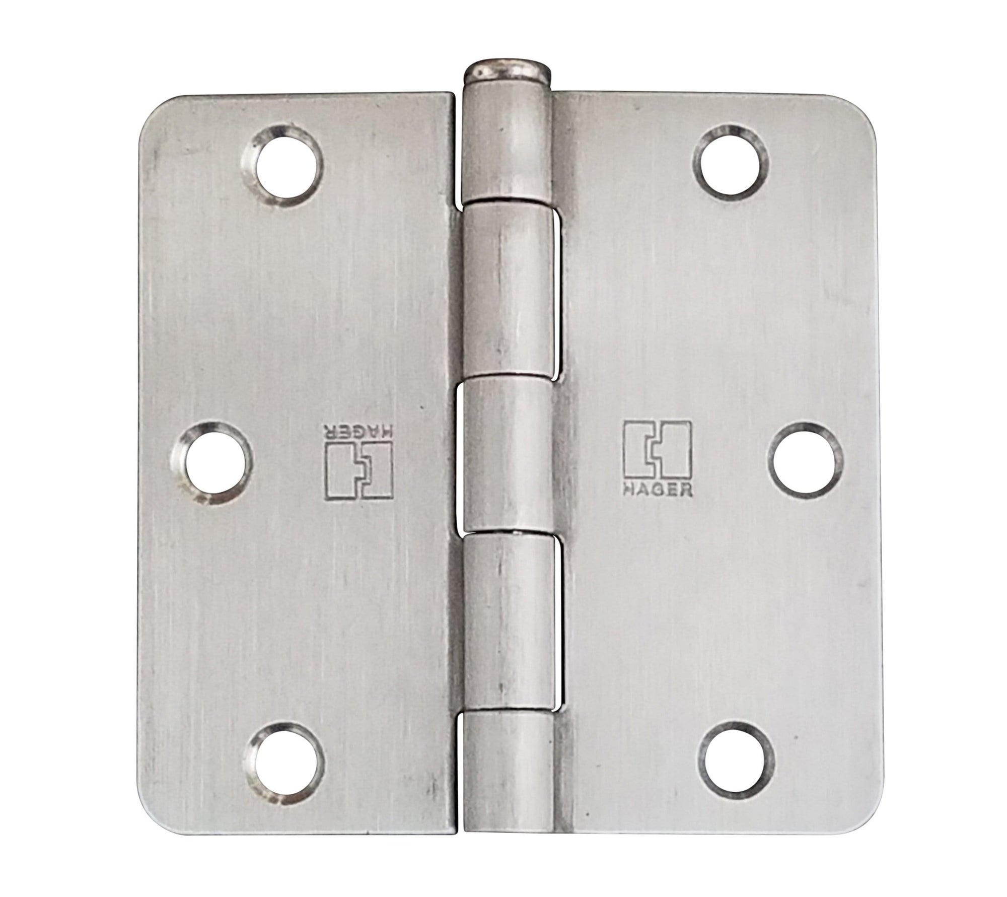 Hager Door Hinges - 3.5" Inch With 1/4" Radius - Multiple Finishes - Sold Invidividually