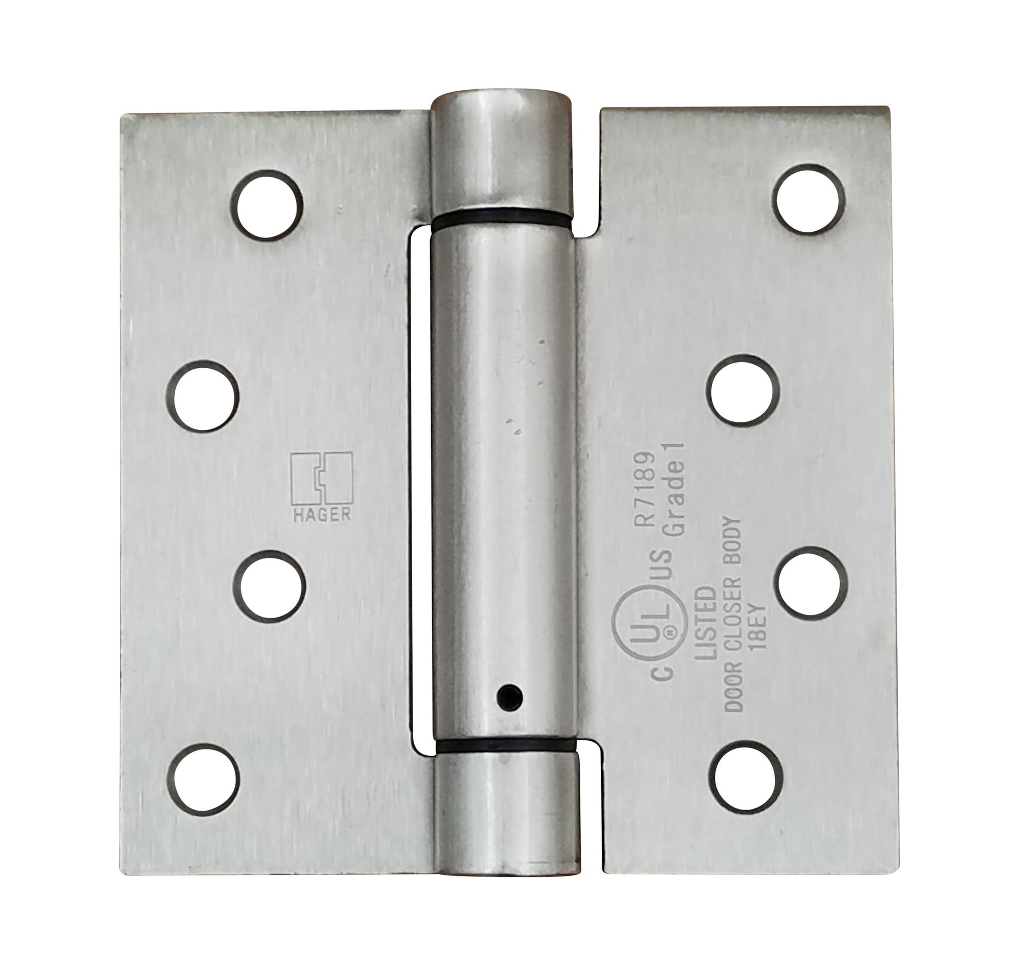 Hager Spring Hinges - 4" Inch Square - Multiple Finishes - Sold Individually