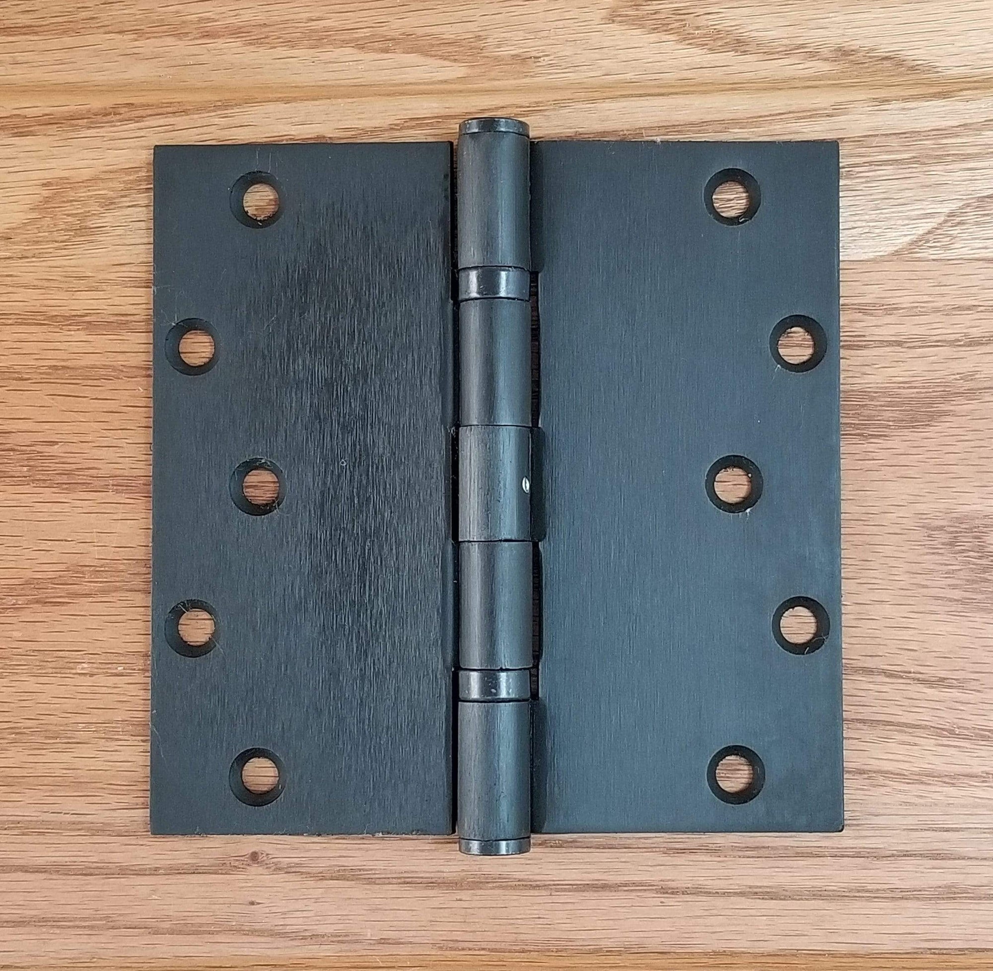 Heavy Duty Commercial Ball Bearing Hinges 6" Inch Square - Multiple Finishes Available - 2 Pack