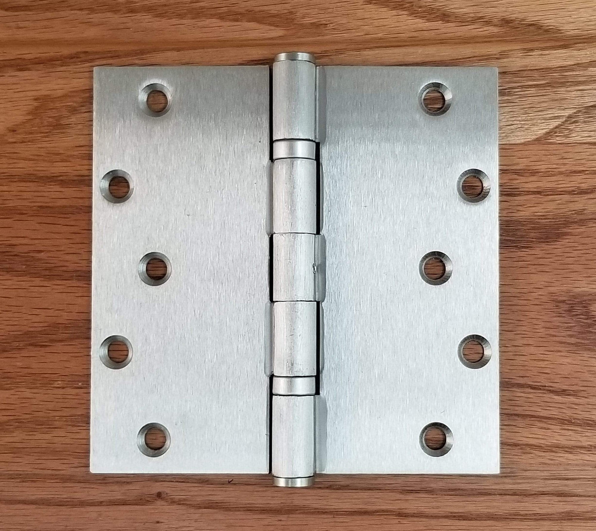 Heavy Duty Commercial Ball Bearing Hinges 5" Inch Square - Multiple Finishes Available - 2 Pack