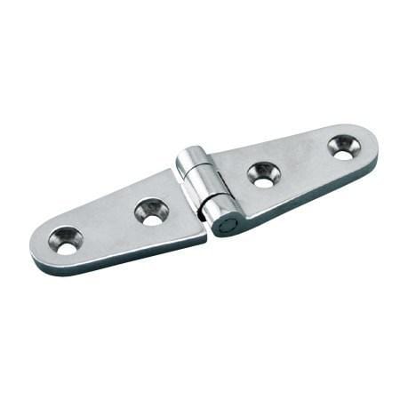 Stainless Steel Marine Heavy Duty Strap Hinges 4" or 6" - Marine Hinges  - 1