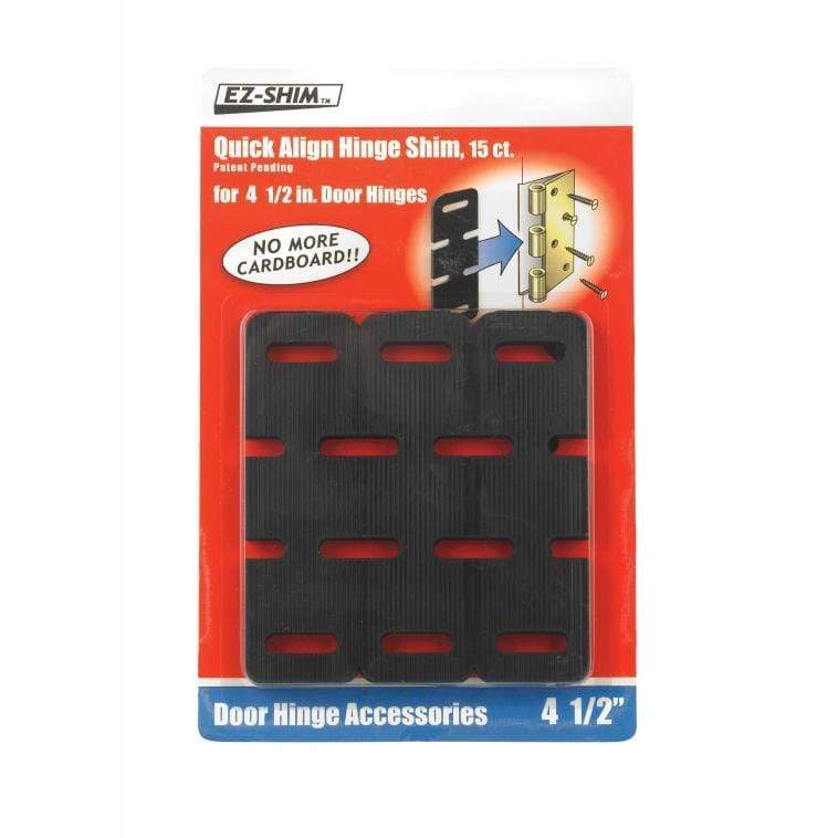 Ultimate Hinge Replacement Repair Tool Kit featuring hinge pin removal tool, hinge hero, knuckle bender, shims, and door lifter.