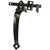 In-Swinging Thumb Latches - For Doors & Gates Up To 1 3/4" Thick - Black Finish - Sold Individually