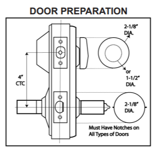 Interconnected Entrance Lockset/Deadbolt - Jhil Grade 2 - Single Locking - Multiple Finishes Available