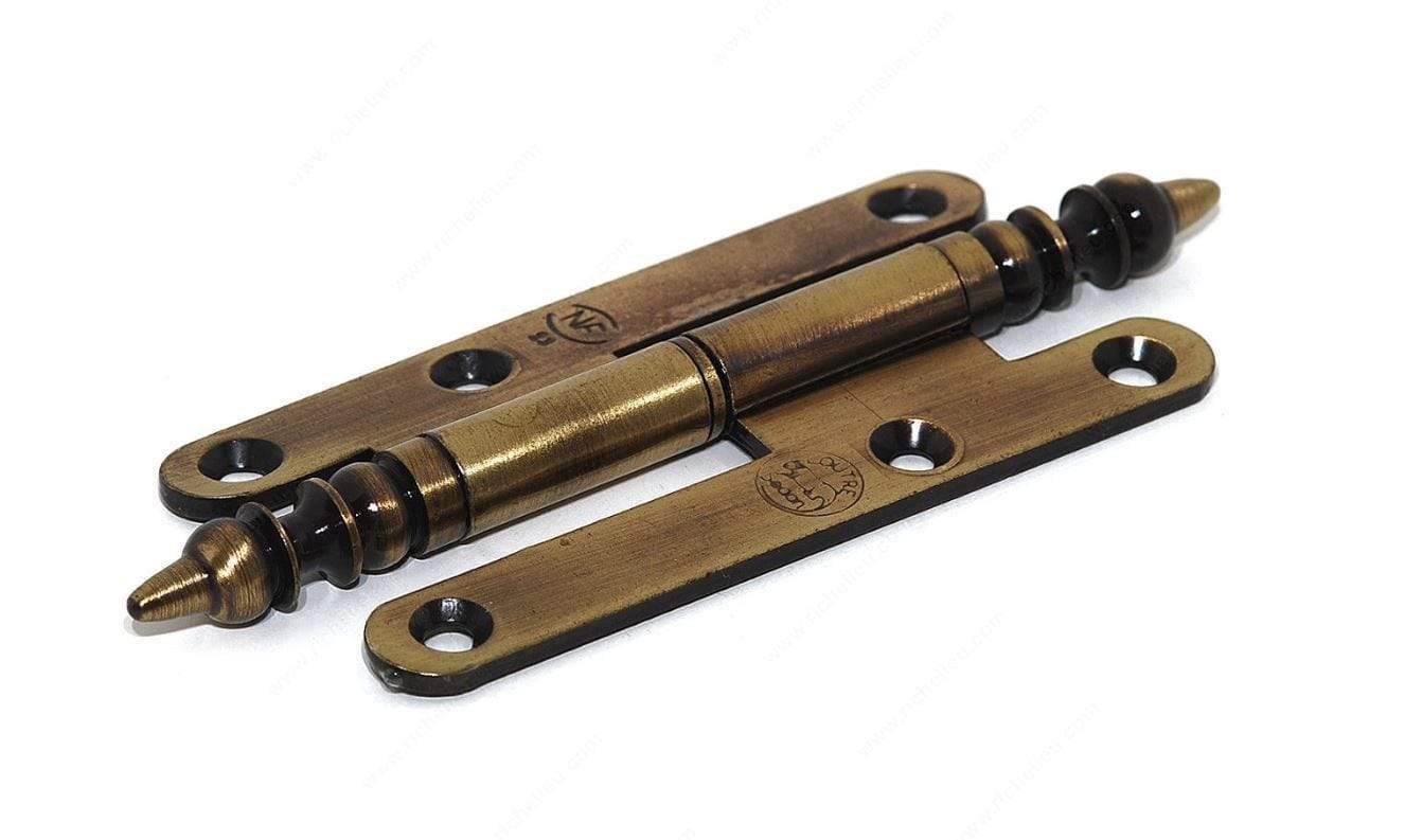 Lift Off Hinge - Lift Off Hinges - For Cabinets - Decorative Paumelle-Type Split-Hinge - Multiple Sizes & Finishes Available - Sold Individually