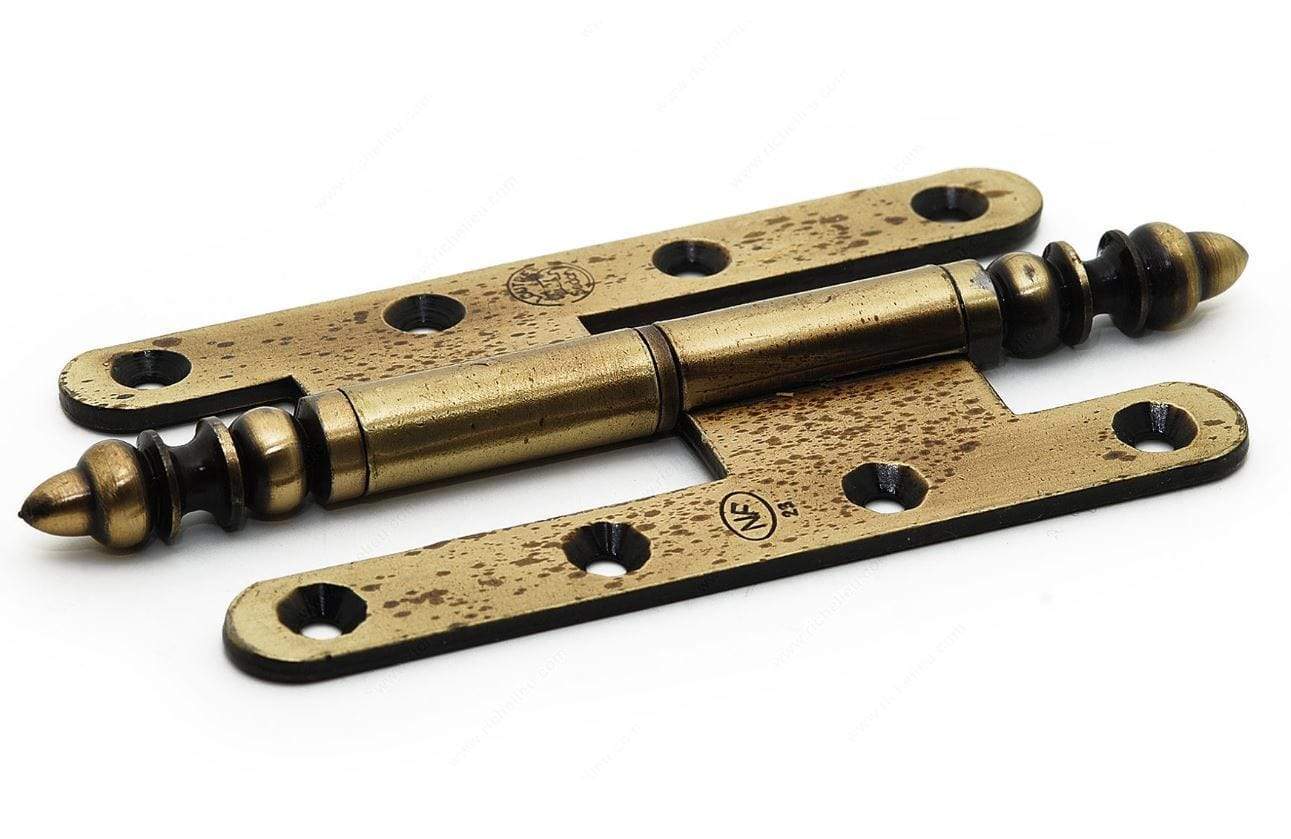 Lift Off Hinge - Lift Off Hinges - For Cabinets - Decorative Paumelle-Type Split-Hinge - Multiple Sizes & Finishes Available - Sold Individually
