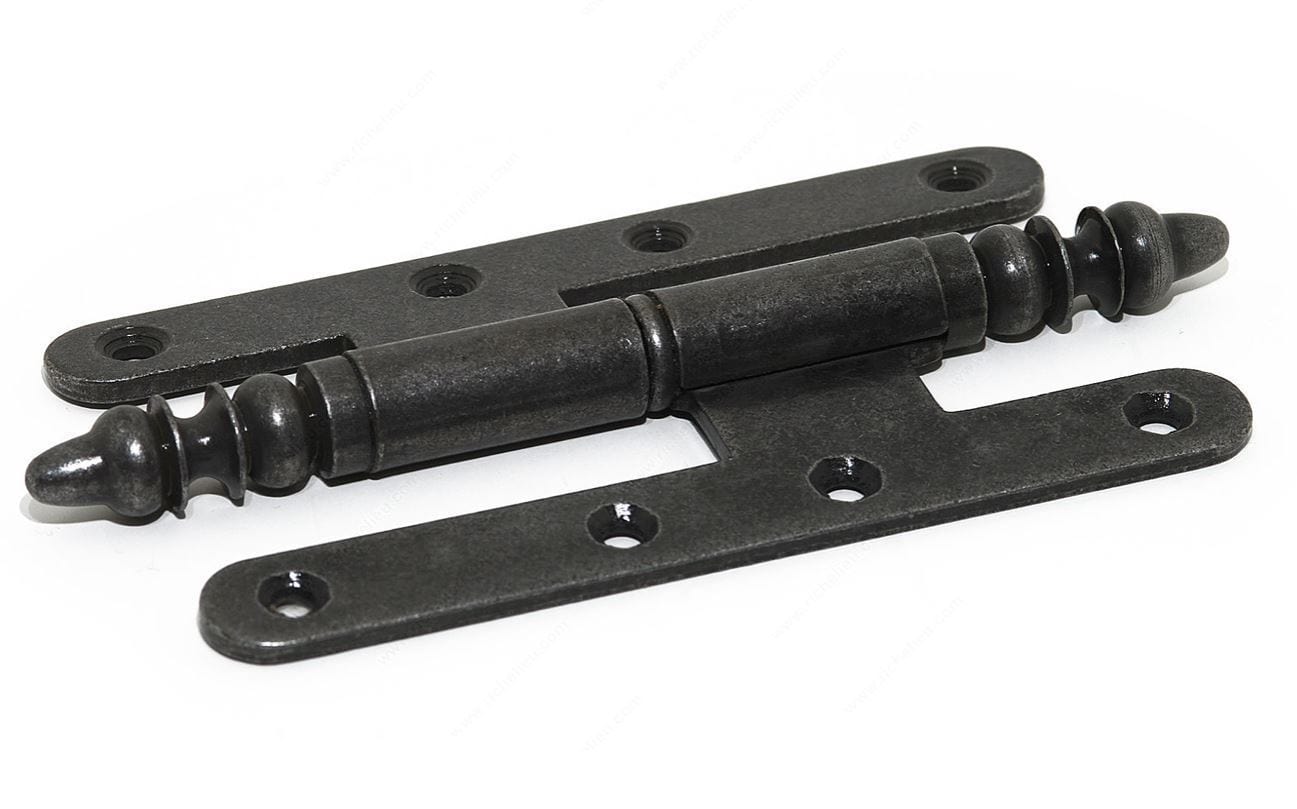 Lift Off Hinge - Lift Off Hinges - For Cabinets - Decorative Paumelle-Type Split-Hinge - Multiple Sizes & Finishes Available - Sold Individually