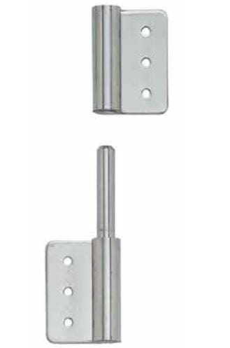 Lift Off Hinges - For Cabinets 3-15/16" X 2-23/64" - Stainless Steel - Sold Individually