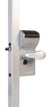Locinox Free Vinci - Surface Mounted Mechanical Code Lock For Gates With Secured Entrance And Free Exit - For Square or Flat Profiles 1-1/4" To 3" - Multiple Finishes - Sold Individually