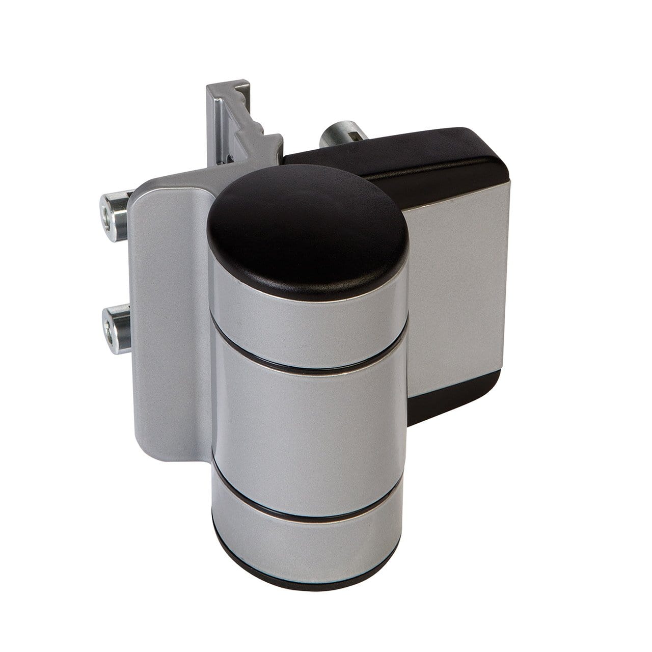 Two-way adjustable double bearing gate hinges designed for gates up to 330 lbs, available in multiple finishes.
