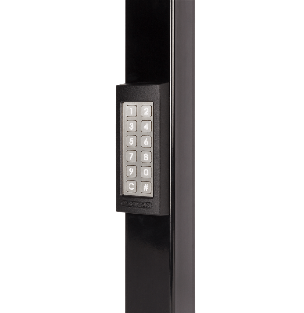 Locinox Slimstone - Sturdy Weather Resistant Keypad With Integrated Relay For Gates - Multiple Finishes - Sold Individually