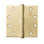 Penrod Commercial Hinges 4 1/2" Square - Multiple Finishes Available - 3 Pack