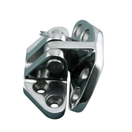 Stainless Steel Marine Heavy Duty Hatch Hinges Angle Base - Marine Hinges  - 1