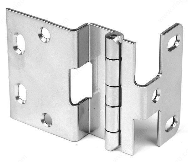 Offset Hinges - 1/2" Overlay Institutional Hinge - Multiple Finishes Available - Sold Individually