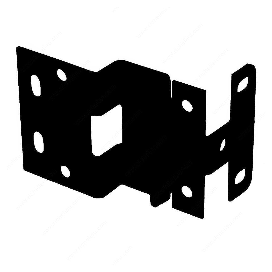 Offset Hinges - 3/4" Overlay Institutional Hinge - Multiple Sizes & Finishes Available - 2 Pack