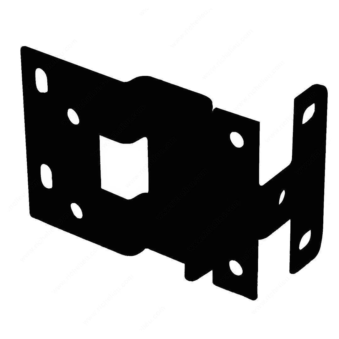 Offset Hinges - 3/8'' Overlay Institutional Hinge - Multiple Finishes Available - 2 Pack