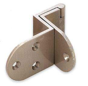 Overlay Door Angle Hinge - For Cabinets - Brass Construction - Multiple Finishes Available - Sold Individually