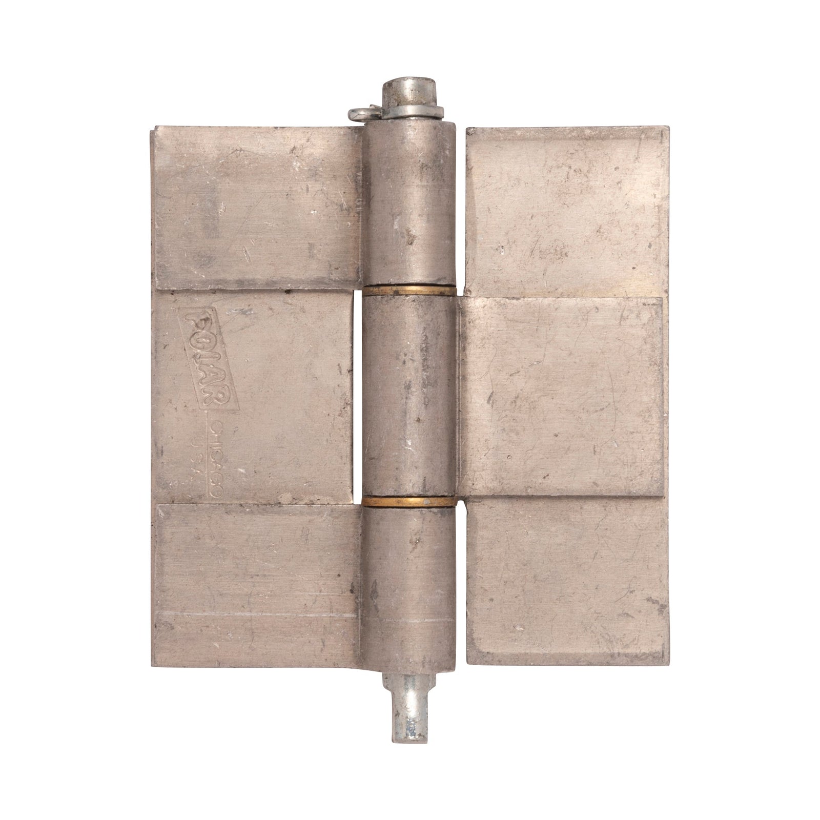 Truck / Trailer Hinge - Aluminum Butt Hinge - 4 3/4" Inch X 5" Inch - Mill Finish - Sold Individually