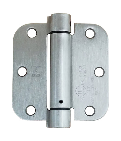 Hager Spring Hinges - 3.5" Inch With 5/8" Inch Radius - Multiple Finishes - Sold Individually