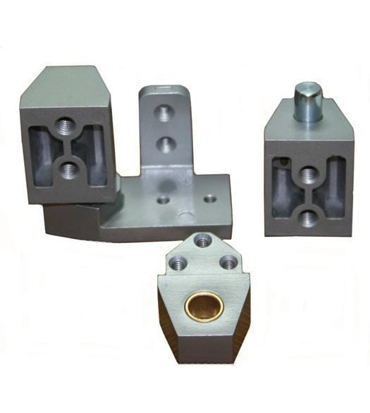 Pivot door hinges designed for metal frame doors, suitable for 1/8" recessed or face frame applications.