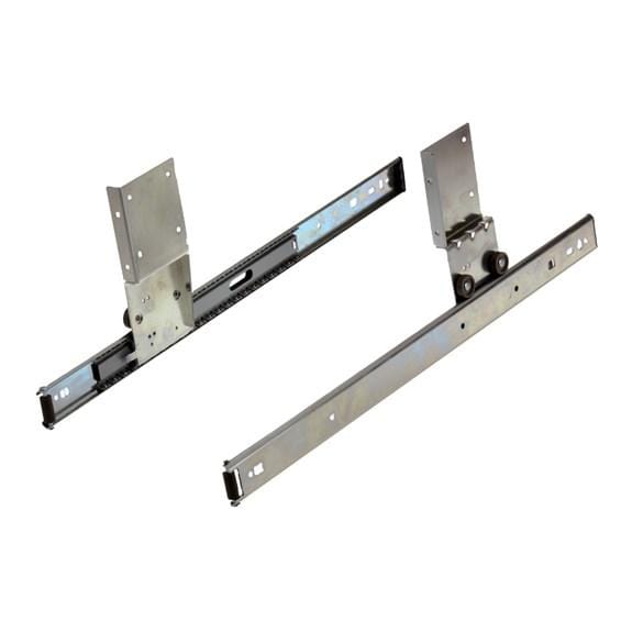 Pocket Door Slides - Anti-Sag - Multiple Sizes Available - Zinc Finish - Sold In Pairs