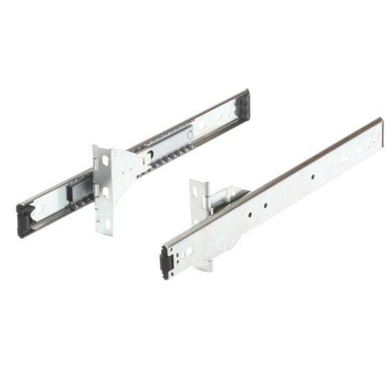 Pocket Door Slides - Over the Top - 14" Inch - Zinc Finish - Sold in Pairs