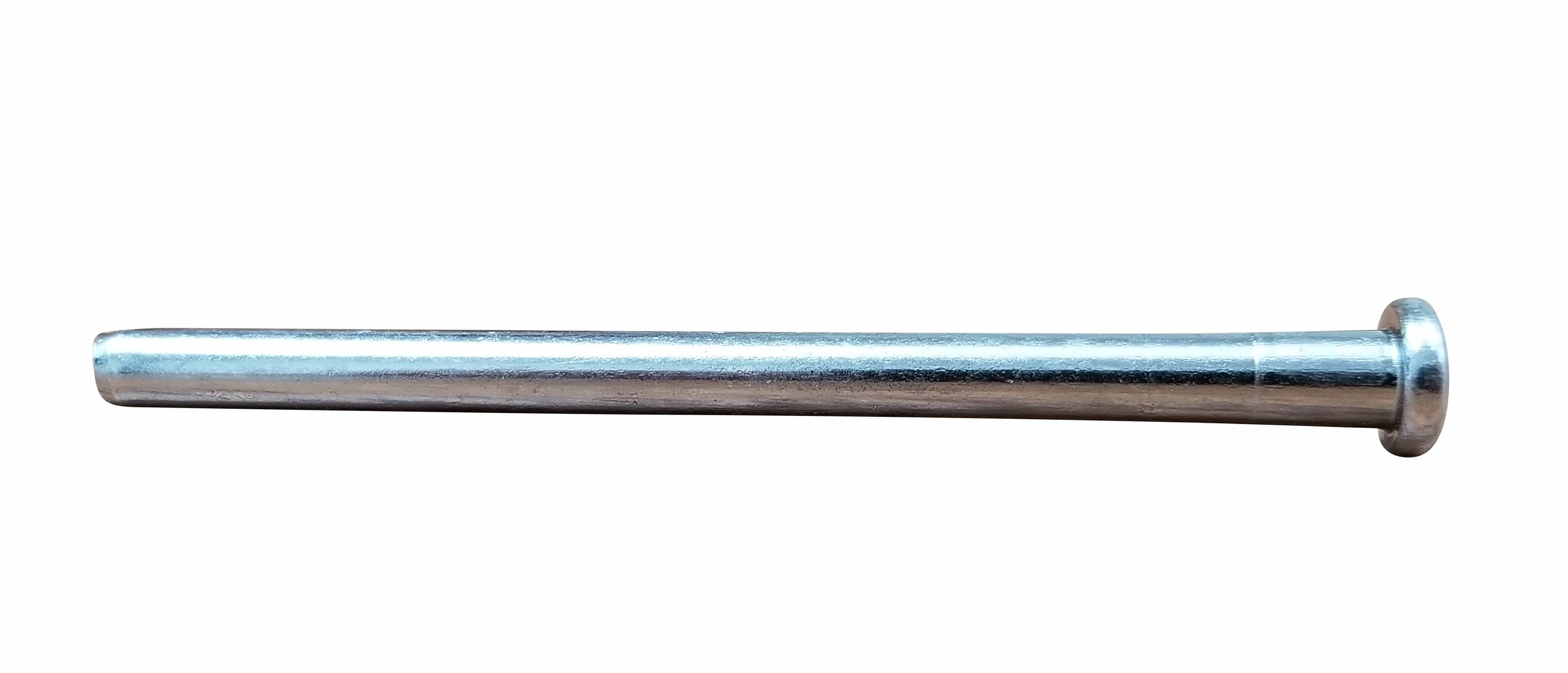 Polished chrome hinge pins for doors, sold in a pack of three, designed for durability and smooth operation.