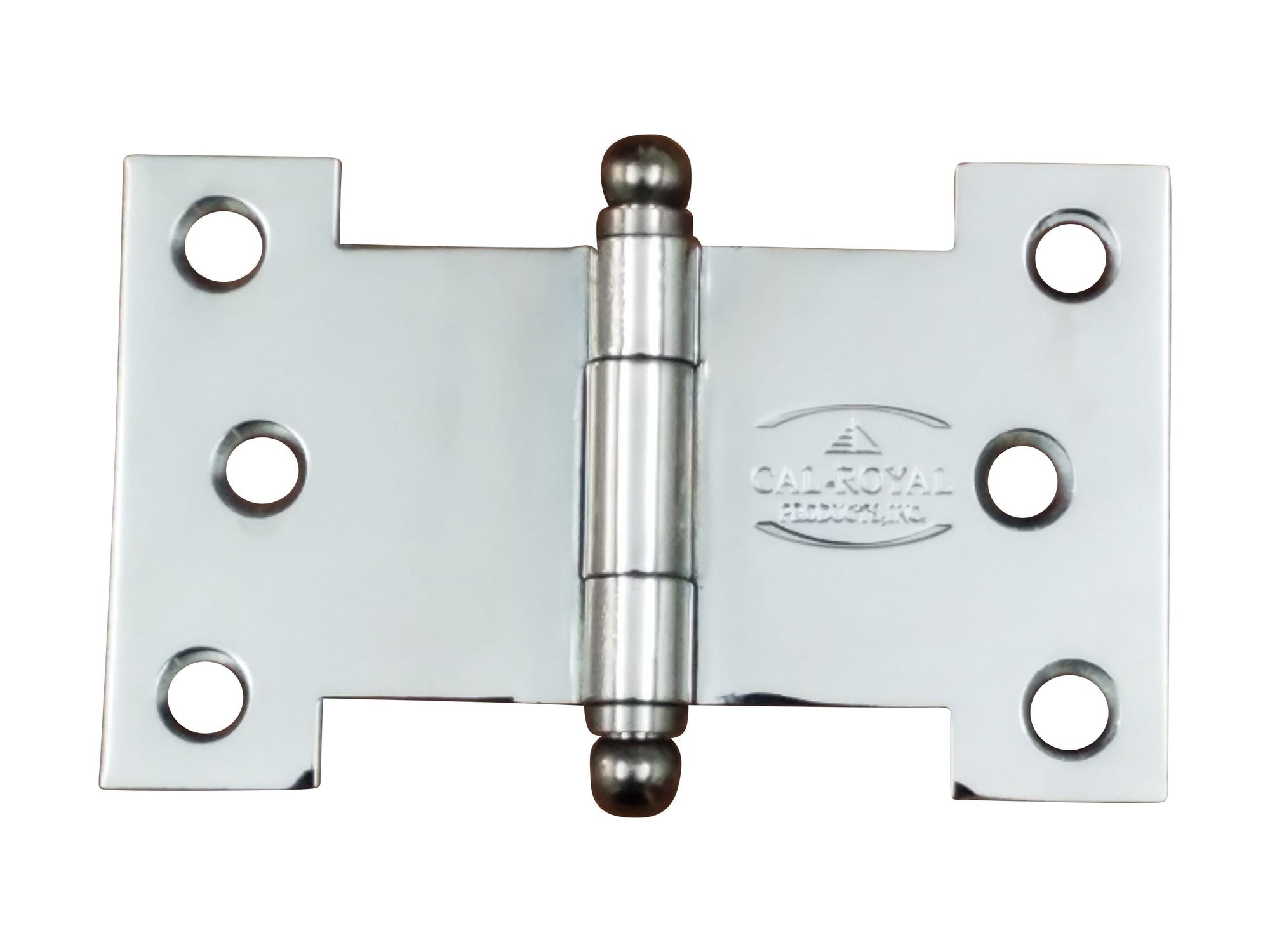 Parliament Hinges - Polished Chrome Wide Throw - Multiple Sizes - 2 Packs