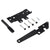 Post Mount Gate Latches - Black Finish - Sold Individually
