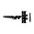 Post Mount Gate Latches - Black Finish - Sold Individually