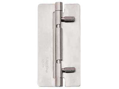 Quick Release Hinge - For Cabinets - Multiple Sizes Available - Satin Stainless Steel - Sold Individually